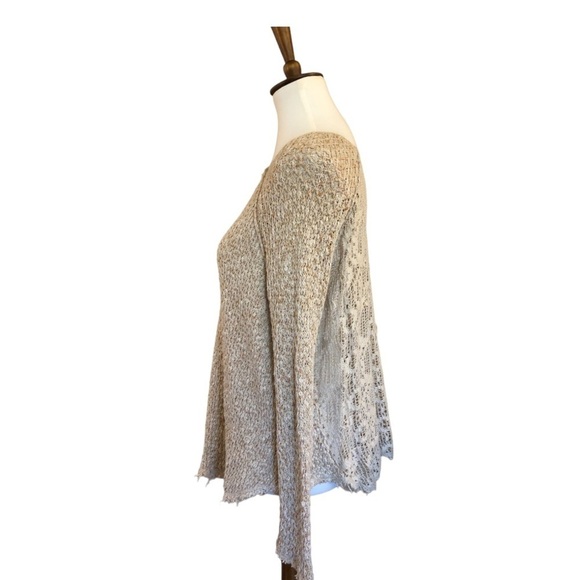 Free People Poppyseed Lace Yarn Sweater - Picture 5 of 11
